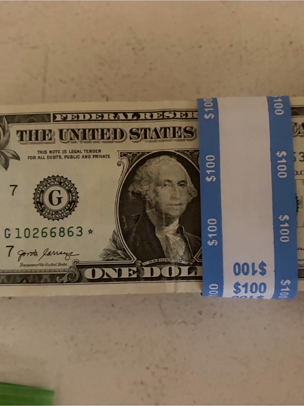 100 assorted $1 Star Notes
